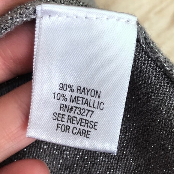 APT. 9 cascading sparkly waterfall cardigan size small - Picture 7 of 11